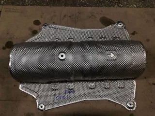  Тепловой экран глушителя Honda Civic 10 Арт 80893_171123204623, вид 3