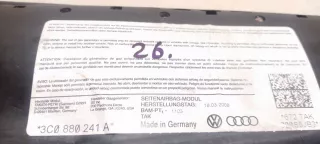3S0880241A,305231010001 Подушка безопасности боковая (в сиденье) Volkswagen Passat B6 Арт 2091069, вид 3