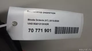 5Q0121203DR VAG Вентилятор радиатора Volkswagen Touran 3 Арт E70771901, вид 15