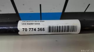 5Q0501204A VAG Полуось задняя правая Volkswagen Golf 7 Арт E70774365, вид 8
