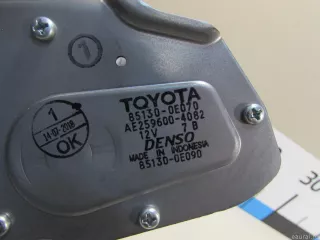 851300E070 Toyota Моторчик стеклоочистителя задний Toyota Highlander 3 restailing Арт E81042632, вид 5