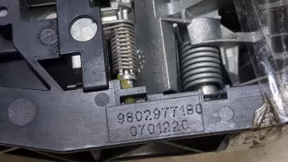 980297821T,9802977180 Ручка наружная задняя правая синяя Peugeot 208 2 Арт 20102760, вид 2