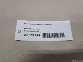 226A40319R Renault Датчик кислородный/Lambdasonde Renault Arkana Арт E23679674, вид 16