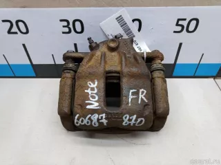 41001AX60A Nissan Суппорт тормозной передний правый Nissan Note E12 Арт E60687870, вид 1