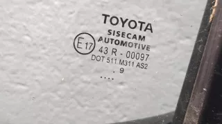 67004F4010 Дверь задняя левая серая Toyota C-HR Арт 20180639, вид 4