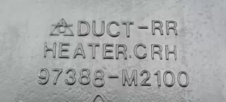 97364-M2000,97380-M2000,97383-M2100,97384-M2100,97385-M2100,97386-M2100,97387-M2100,97388-M2100 Воздуховод отопителя (печки) Hyundai Santamo 2.0л i Арт 2097909, вид 7