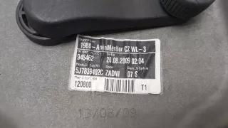 5J7839402C Стеклоподъемник правый задний Skoda Roomster 1 restailing Арт 20187007, вид 2