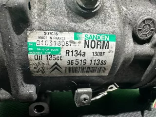 9651911380 Компрессор кондиционера Citroen C4 1 restailing 2.0л HDi Арт 2000000032170, вид 2