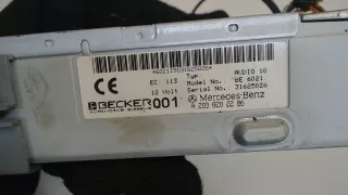 a2038202286 Магнитола (аудио система) Mercedes C W203 Арт 8093771, вид 4