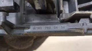 A1637600659,A1637600434 Ручка наружная задняя левая синяя Mercedes ML W163 Арт 20199436, вид 2