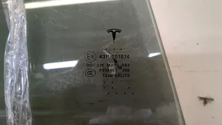 600657100D Стекло двери задней левой Tesla model S Арт 20197728, вид 2