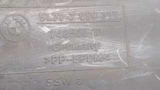 7059371 Защита арок передняя левая (подкрылок) BMW 1 E81/E82/E87/E88 Арт 20193344, вид 3