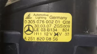 A2518200856 Фара противотуманная правая передняя Mercedes ML W164 Арт 8655419, вид 4