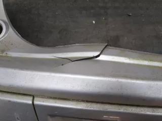 Бампер задний серебристый Mitsubishi Colt 6 2007г. 6410A611,6415A025,6415A026,MN186277,MN186278 - Фото 3