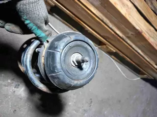 22195351 Стойка подвески передняя   Opel Astra G Арт AG112L, вид 3