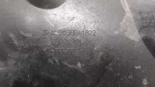 2038841822 Защита арок задняя правая (подкрылок) Mercedes C W203 Арт 8711188, вид 3