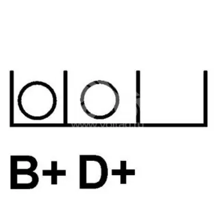 0986049400,112386,113336,CAL30104,CAL30104ES,CAL30104OS,CAL30104RS,CAL30186,CAL32112,DRA1053,DRA4075,1012101870,DAN639,46430530,46447117,46748353,46765533,46765534,60815953,CA1698IR,8EL738018001,ALE1698DD,ALE1698LK,ALE1698UX,ALE1698YX,63321315,63321507,63321859,ALE1698RBALT4232,437790,1-3205-25W,20539N,23112N,301N21741Z Генератор Fiat Doblo 1 Арт LR198377-15, вид 3