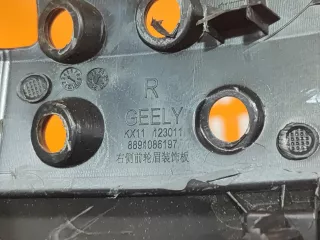 6073118100, 8891086197, 1 накладка расширителя крыла Geely Monjaro Арт 297117PM, вид 7