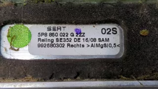 5P8860021G Дуги на крышу (рейлинги) Seat Altea Арт 8829481, вид 2