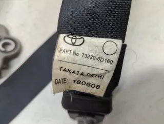 732200D160 Ремень безопасности передний левый Toyota Yaris 2 Арт 20220705, вид 4