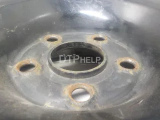  Диск колесный железо Chevrolet Aveo T300 Арт AM52502275, вид 4