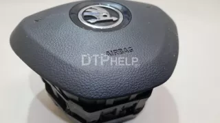 6V0880201PIZY Подушка безопасности в рулевое колесо Skoda Octavia A7 Арт AM23660128, вид 4