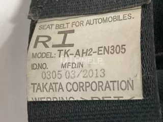 7000D536XA Ремень безопасности с пиропатроном Mitsubishi Outlander 2 Арт AM31604200, вид 10