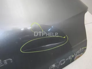9675044480 Крышка багажника Citroen C-Elysee Арт AM81049549, вид 2