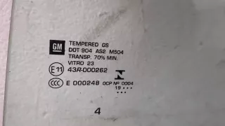 22977469 Стекло двери задней левой Chevrolet Malibu 9 Арт 9346830, вид 2