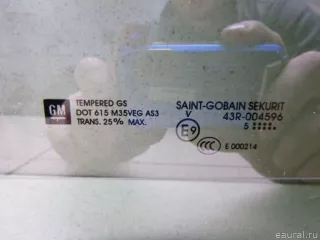 10385017 GM Стекло двери задней левой Cadillac SRX 1 Арт E6787749, вид 3