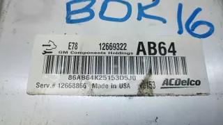 12669322 AB64  86AB64K25153D5J0,  12669322 Блок управления двс Opel Corsa E Арт BOK16PF01, вид 8