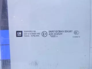 15140732 GM Стекло двери передней правой Cadillac Escalade 3 Арт E22479324, вид 2