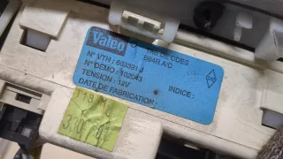663391J Блок управления печки / климат-контроля Renault Megane 2 Арт 20223899, вид 3