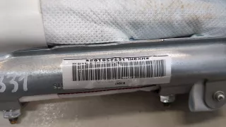 3416648D01 Подушка безопасности боковая (шторка) правая Nissan Leaf 1 Арт 20230983, вид 2