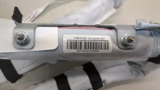 3416648D01 Подушка безопасности боковая (шторка) правая Nissan Leaf 1 Арт 20230983, вид 4