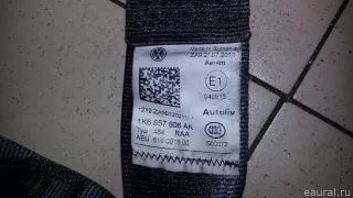 1K6857806AARAA VAG Ремень безопасности Volkswagen Golf 5 Арт E21139629, вид 3