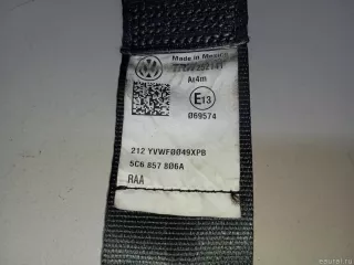 5C6857806ARAA VAG Ремень безопасности Volkswagen Jetta 6 Арт E23462738, вид 2