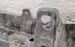 5311542010 Кронштейн решетки радиатора Toyota Rav 4 5 Арт 958993T, вид 5