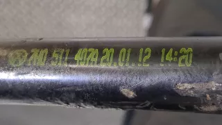 7H0511407A Стабилизатор подвески (поперечной устойчивости) задний Volkswagen Transporter T5 Арт 9213779, вид 2