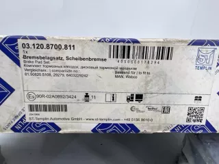 29279 Колодки тормозные MAN TGS Арт MF3102, вид 3