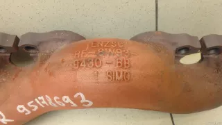 AJ812274 Jaguar Коллектор выпускной Land Rover Range Rover Sport 2 restailing Арт E95178693, вид 4