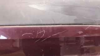 8A0807363 Бампер задний бордовый Audi 80 B4 Арт 20245482, вид 3