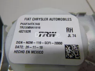 6AF34TX7AG Ремень безопасности с пиропатроном Jeep Wrangler JK restailing Арт AM103051566, вид 8