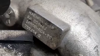 18900r06e01 Турбина Honda CR-V 3 Арт 9110100, вид 5