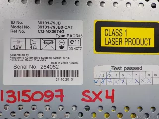 3910179JA1CZT Suzuki Магнитола Suzuki SX4 1 Арт E31665996, вид 11