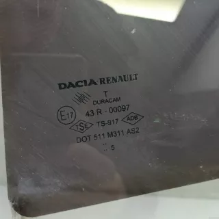 8200240553 Renault Стекло двери задней левой Renault Logan 1 Арт E23710502, вид 3