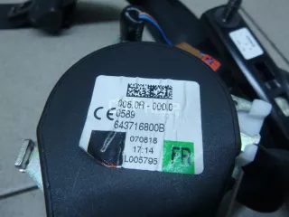 868841713R Ремень безопасности с пиропатроном Renault Scenic 4 Арт AM100496046, вид 6