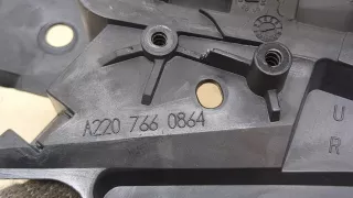 A2207660864 Ручка внутренняя задняя правая Mercedes S W220 Арт 20266033, вид 2