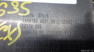 5817A075YB Mitsubishi Накладка двери багажника Mitsubishi Lancer 10 Арт E6864635, вид 2