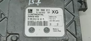 1232003 Блок управления двигателем Opel Astra H Арт AM103095606, вид 4